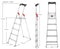 H8160-507 Hailo L60 Standardline 5 Steps Ladder