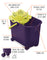 M0322.11 Mery Automatic Bucket With Wheels (Purple)