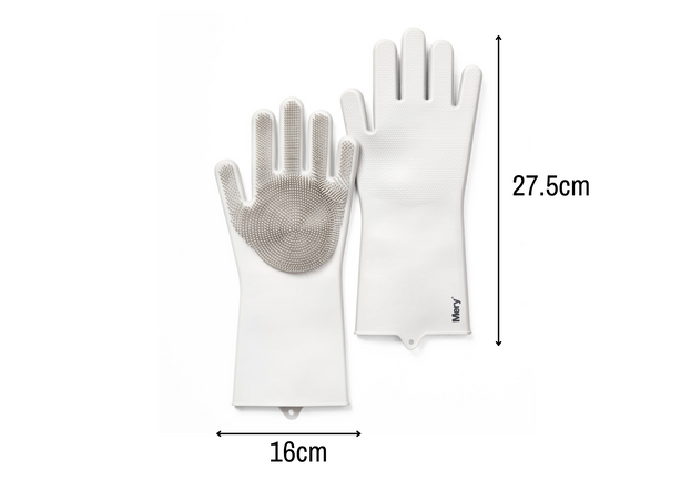 M0932.00 Mery Silicon Cleaning Gloves (2-Piece Pack)