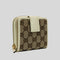 Gucci Women's Signature GG Small Bifold Wallet White RS-346056