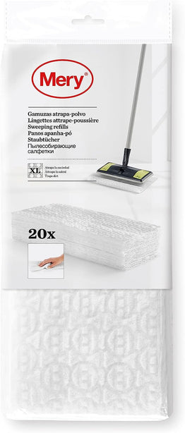 M0956.01 Mery Dust Mop Refills (20-piece pack) (For M0122.01)