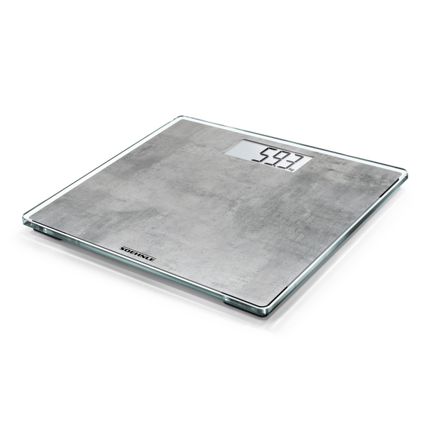 S63882 Soehnle Psd Style Sense Compact 300 Concrete (Personal Scale Digital)