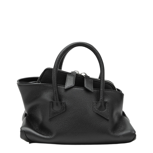 La Passeggiata Mini Bag In Black Leather
