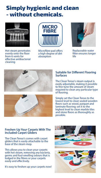 L11910 Steam Mop Clean Tenso