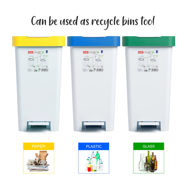T0210.01 Tatay Pedal Bin 25L Smart Green