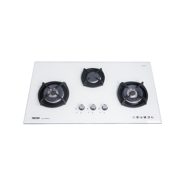 Tecno-T3388TGSV 88cm SCHOTT Tempered Glass Hob with Inferno Burner