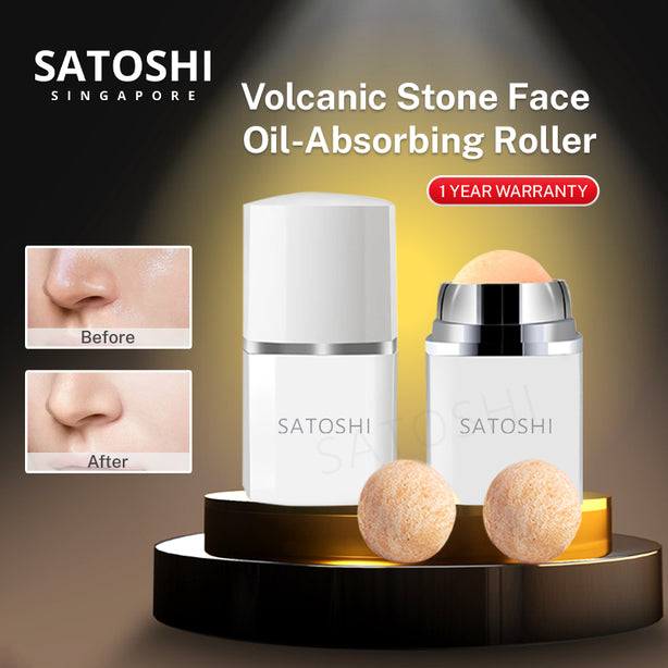 Satoshi Volcanic Stone Face Oil-Absorbing Roller T-zone Oil Removing Rolling Stick Ball