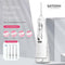 Satoshi Portable Dental Irrigator Dental Teeth Cleaner Electric Water flosser 4 Modes Teeth Cleaner