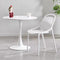GRANDI Sintered Stone Round Table - White W80CM
