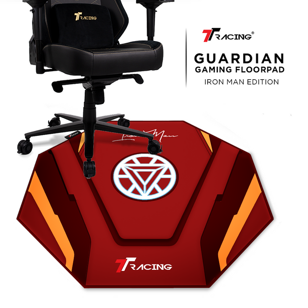 TTRacing Guardian Gaming Floorpad - Iron Man Edition