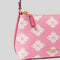 Kate Spade Spade Flower Two-tone Canvas East West Pochette Pom Pom Pink Multi RS-KC095