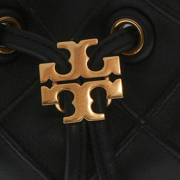 Tory Burch Small Fleming Soft Bucket Bag Black RS-142565