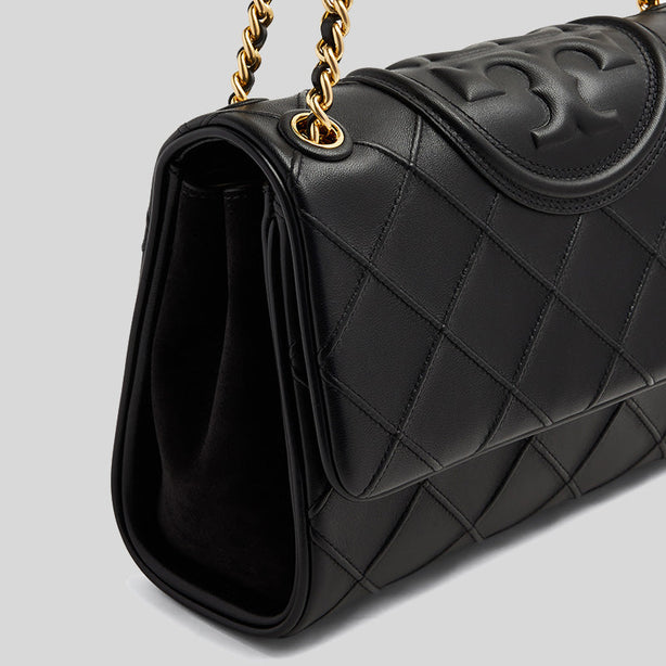 Tory Burch Fleming Soft Convertible Shoulder Bag Black RS-137301