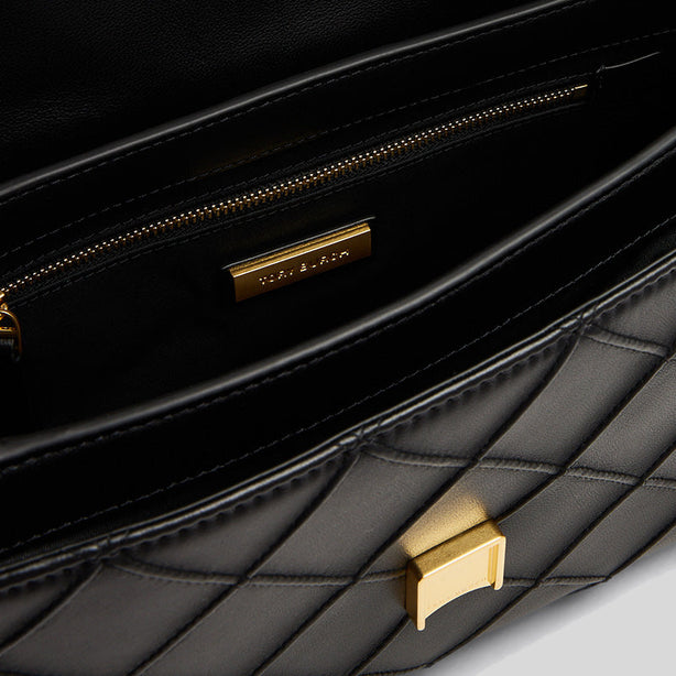 Tory Burch Fleming Soft Convertible Shoulder Bag Black RS-137301