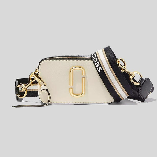 Marc Jacobs Snapshot Small Camera Bag New Cloud White Multi RS-M0012007