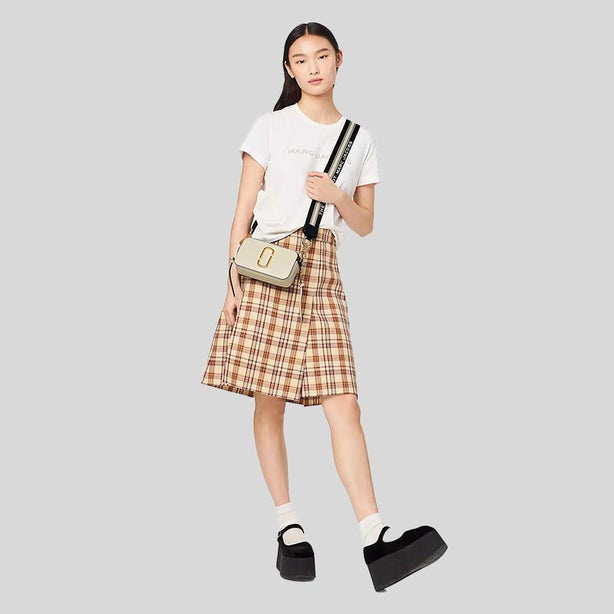 Marc Jacobs Snapshot Small Camera Bag New Cloud White Multi RS-M0012007