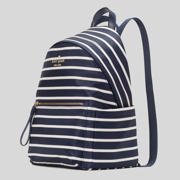 Kate Spade Chelsea Nylon Medium Backpack Blue Multi RS-KB602