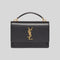 SAINT LAURENT YSL Sunset Chain Wallet In Smooth Leather Black RS-533026D422W