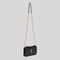 SAINT LAURENT YSL Sunset Chain Wallet In Smooth Leather Black RS-533026D422W