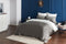 Palais Suite - LF Steel Gray Bundle Bed Set