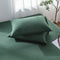 Cotton Pure - Verde Green Jersey Cotton Fitted Sheet Set