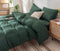 Cotton Pure - Verde Green Jersey Cotton Bundle Bed Set