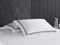 Hotelier Prestigio - Lucent White With Black Border Fitted Sheet Set