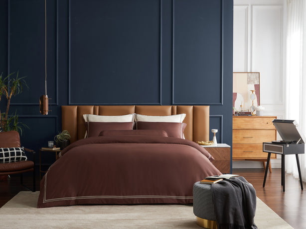 Hotelier Prestigio - Bruno With Tawny Border Bundle Bed Set