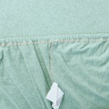 Cotton Pure - Pale Green Stripe Jersey Cotton Bundle Bed Set