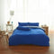 Cotton Pure - Klein Blue Jersey Cotton Bundle Bed Set