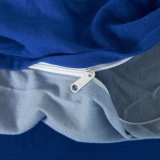 Cotton Pure - Klein Blue Jersey Cotton Bundle Bed Set