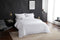 Hotelier Prestigio - Lucent White With Line Border Fitted Sheet Set