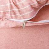Cotton Pure -  Pinky Stripe Jersey Cotton Quilt Cover