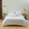 Cotton Pure - White Jersey Cotton Quilt Cover