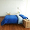 Cotton Pure - Klein Blue Jersey Cotton Quilt Cover