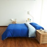 Cotton Pure - Klein Blue Jersey Cotton Quilt Cover