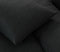 Cotton Pure - Preto Black Jersey Cotton Quilt Cover