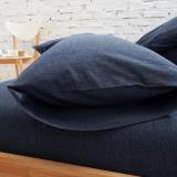 Cotton Pure - Prussian Blue Jersey Cotton Quilt Cover