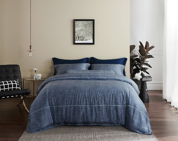 Palais Suite - Ocean Lined Quilt Cover