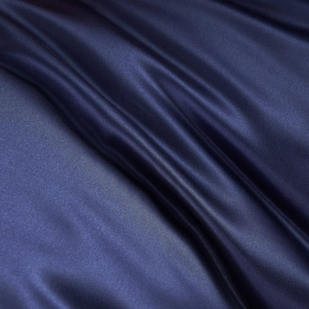 Seta Couture - Mulberry Silk Admiral Blue Pillow Case