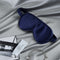Seta Couture - Mulberry Silk Navy Blue Eye Mask