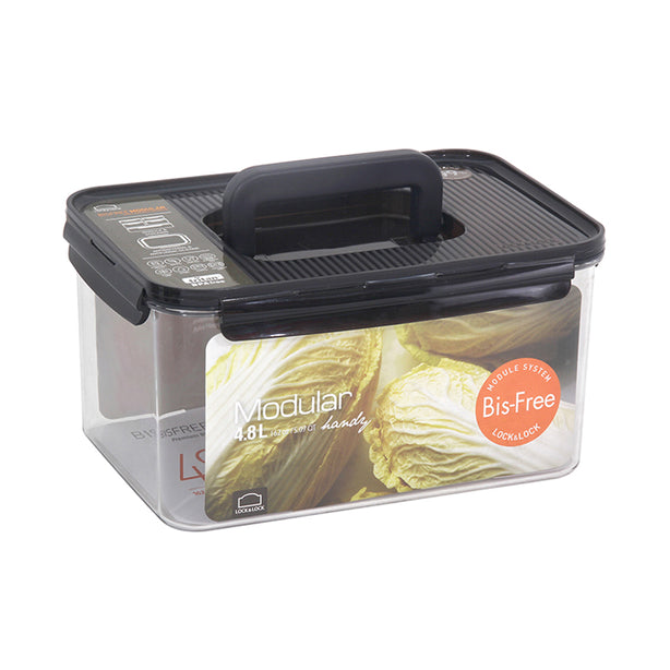 LocknLock Bisfree Modular Food Container With Handle Rect 4.8L