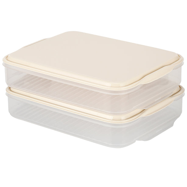 LocknLock Freezer Lock Food Container 3400ml 2P Set Rectangular