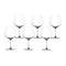 Lucaris Tokyo Temptation Burgundy 26oz 740ml  6pcs per set