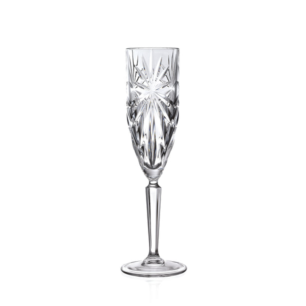 Rcr Oasis Flute Champagne  6pcs per set