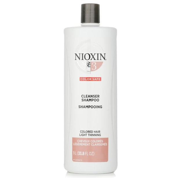Derma Purifying System 3 Cleanser Shampoo (colored Hair, Light Thinning, Color Safe)