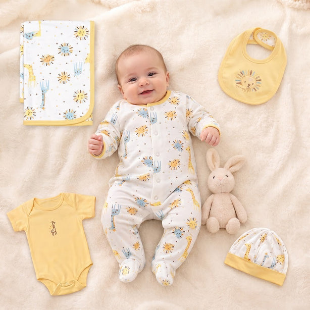 Teeny Tiny Essentials Set – Safari Yellow
