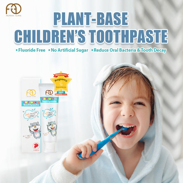 Aromatic Global Kids Plant-Based Toothpaste (80g x 3)