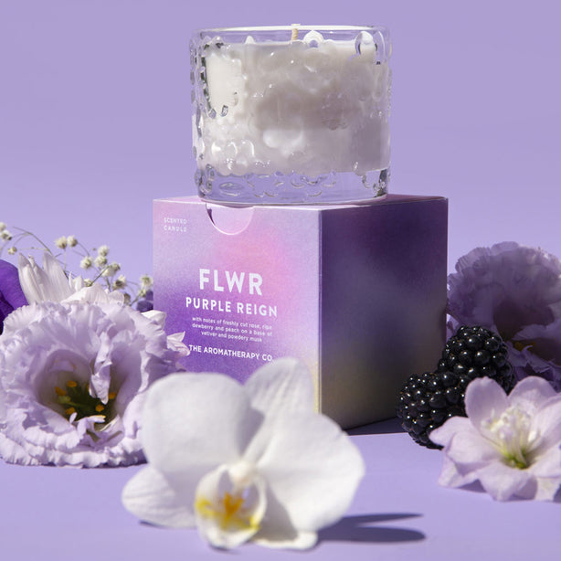 TAC FLWR 100g Soy Candle - Purple Reign