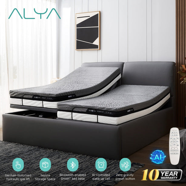 ALYA™ Motorised Storage Bedframe & Adjustable Bed Base